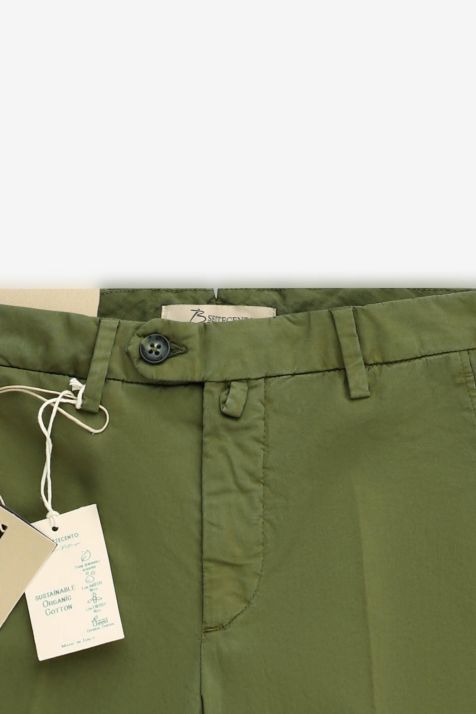 Pantalon Homme B-Settecento Chino Slim Uni 97% coton 3% elastan