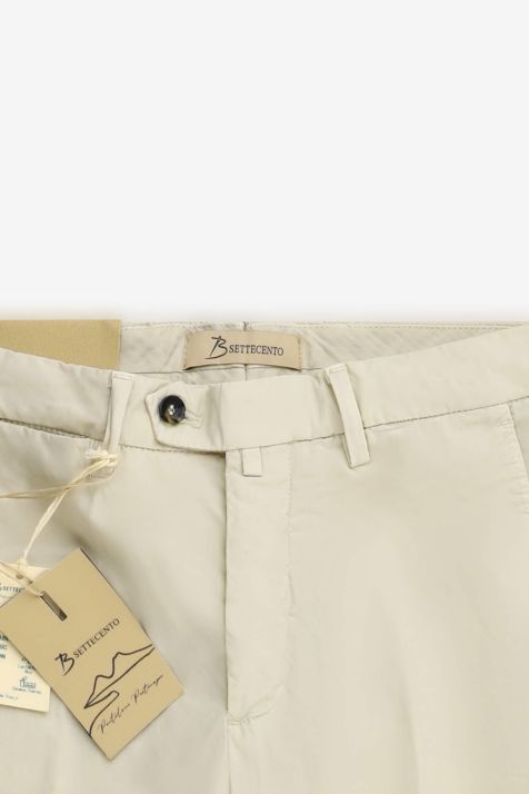 Pantalon Hombre B-Settecento Chino Slim Lisa 97% algodón 3% elastan