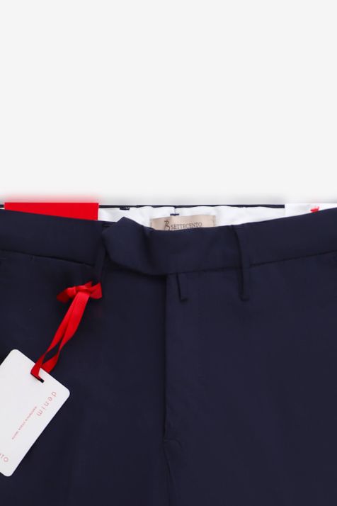 Men's Trouser B-Settecento Chino Slim Plain 70% cotton 3% elastan 27% nylon