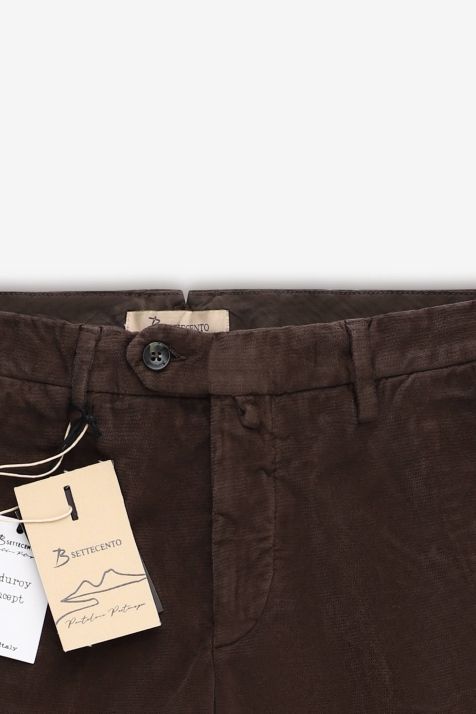 Pantalon Hombre B-Settecento Chino Slim Lisa 99% algodón 1% elastano