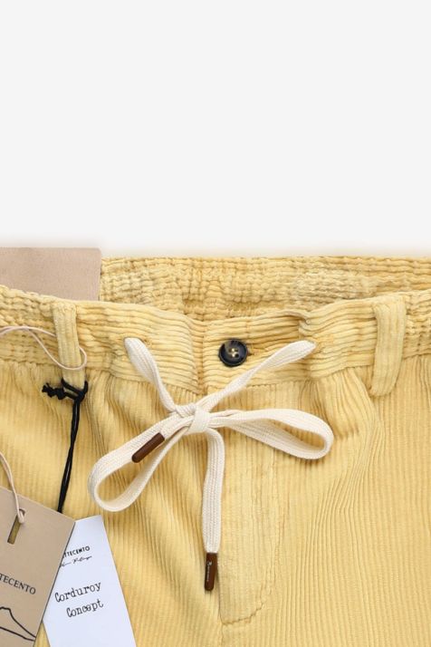 Hose Herren B-Settecento Chinos Slim Einfarbig 98 % Baumwolle, 2 % E-Leder