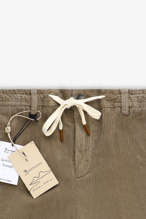 Pantalon Homme B-Settecento Chino Slim Uni 98 % coton, 2 % élasthanne