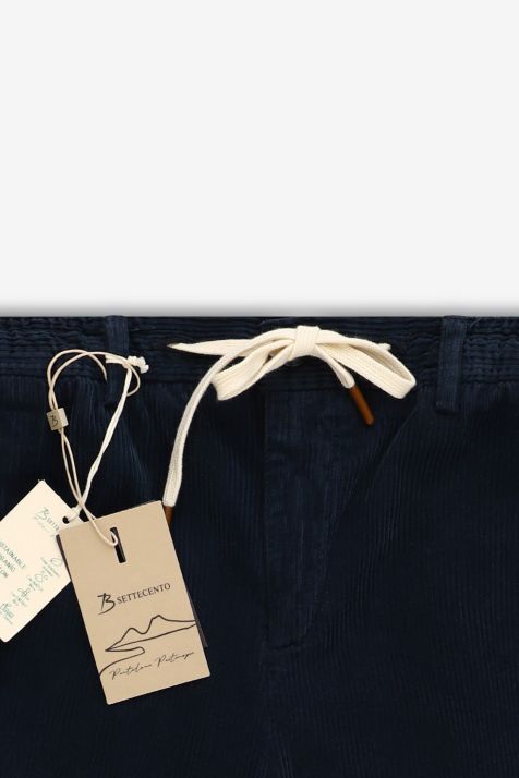 Men's Trouser B-Settecento Chino Slim Plain 98% cotton 2% ea