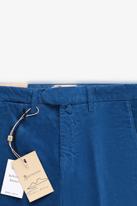 Pantalon Homme B-Settecento Chino Slim Uni 99 % coton, 1 % élasthanne