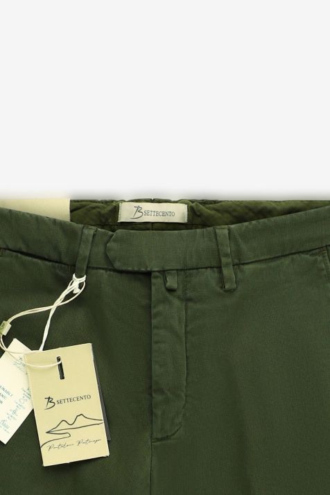 Pantalon Homme B-Settecento Chino Slim Partiellement  98% coton 2% élasthanne