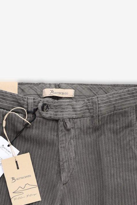 Men's Trouser B-Settecento Chino Slim Plain 97% cotton 3% elastan