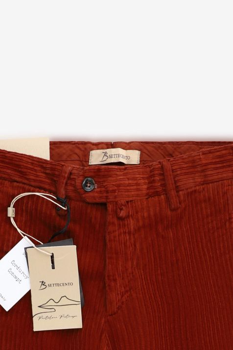 Pantalon Homme B-Settecento Chino Slim Uni 97% coton 3% elastan