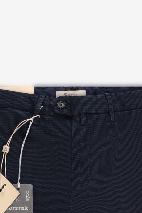 Men's Trouser B-Settecento Chino Slim Semi-plain 97% cotton 3% elastan