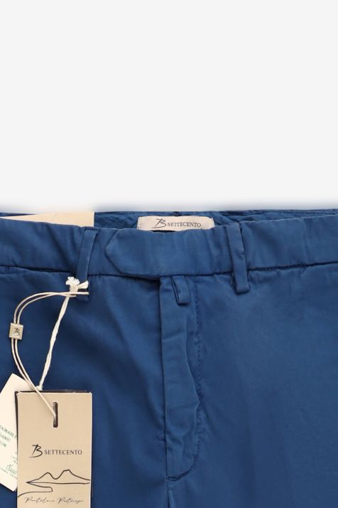 Pantalon Homme B-Settecento Chino Slim Uni 98% coton 2% élasthanne