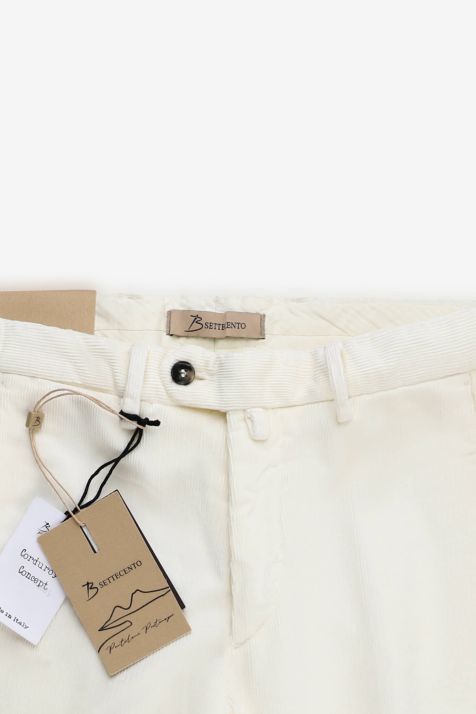 Pantalon Homme B-Settecento Chino Slim Uni 97% coton 3% elastan