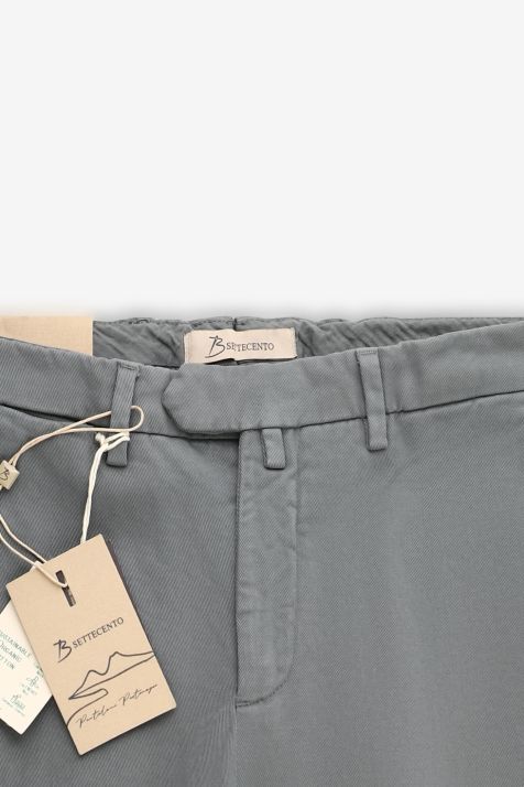 Pantalon Hombre B-Settecento Chino Slim Lisa 98% algodón 2% cada uno