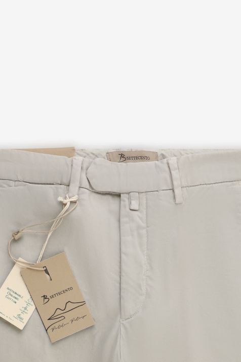 Pantalon Hombre B-Settecento Chino Slim Lisa 97% algodón 3% elastan