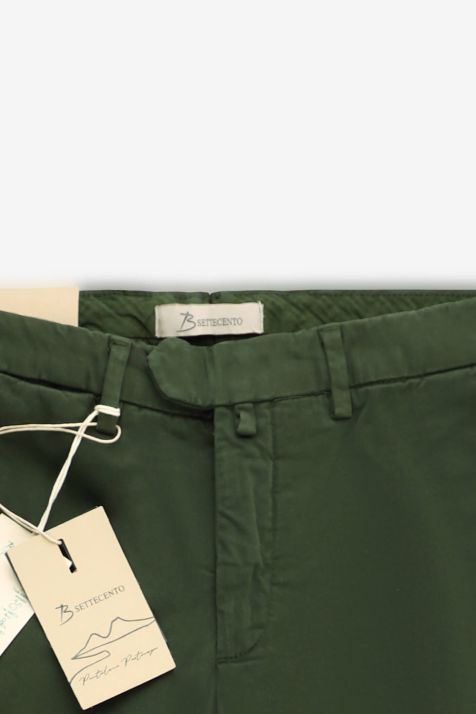 Pantalon Homme B-Settecento Chino Slim Uni 97% coton 3% elastan