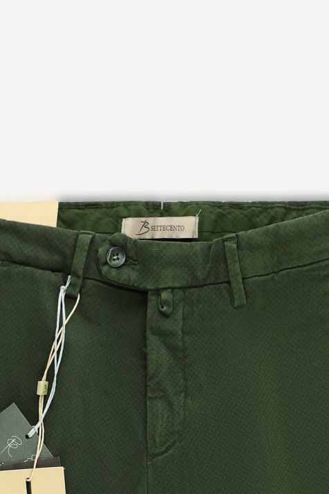 Hose Herren B-Settecento Chinos Slim Halb Unifarben 97% Baumwolle 3% elastan