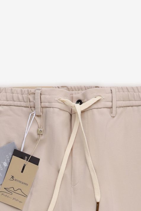 Hose Herren B-Settecento Chinos Slim Einfarbig 65% viscose 30% polyamide 5% ea