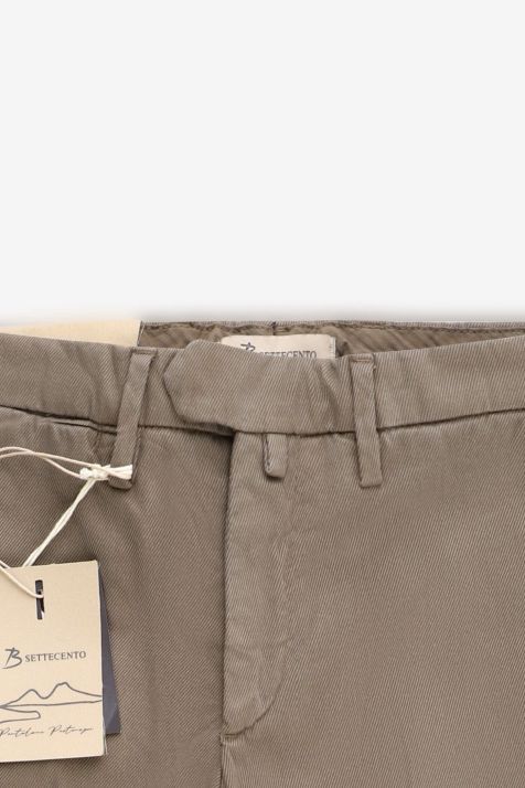 Men's Trouser B-Settecento Chino Slim Plain 73% cotton 24% polyester 3% ea