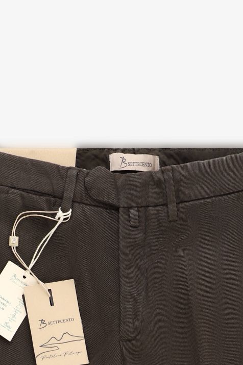 Men's Trouser B-Settecento Chino Slim Plain 73% cotton 24% polyester 3% ea