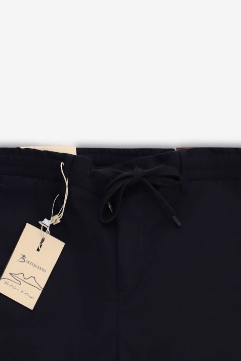 Hose Herren B-Settecento Chinos Slim Einfarbig 98 % Wolle, 2 % Elastan