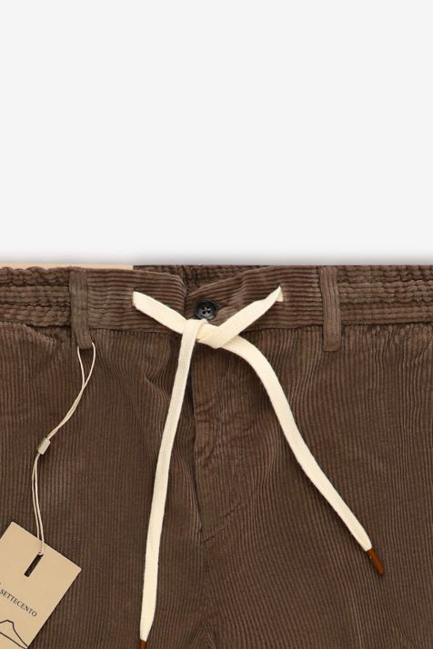 Hose Herren B-Settecento Chinos Slim Einfarbig 93% cotton  5% cashmere 2% ea