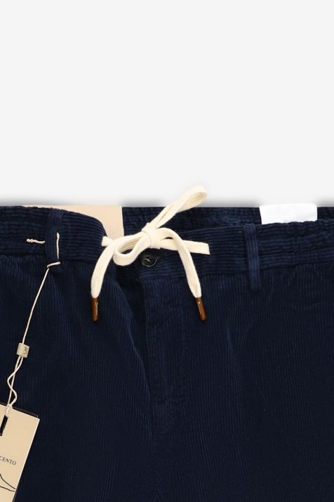 Men's Trouser B-Settecento Chino Slim Plain 93% cotton  5% cashmere 2% ea