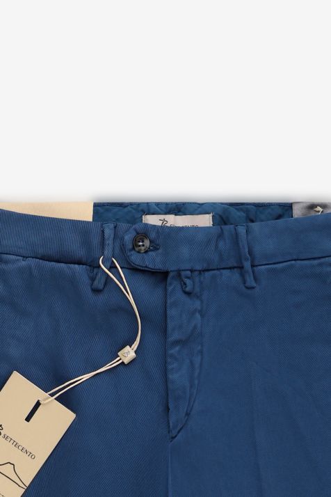 Hose Herren B-Settecento Chinos Slim Einfarbig 50% Lycra® (o Elasthan), 44% Baumwolle, 4% Kaschmir, 2% Elasthan