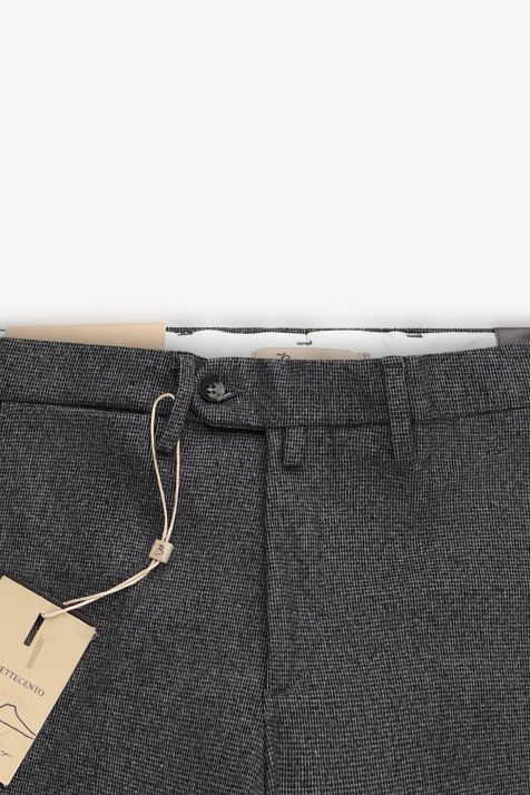 Men's Trouser B-Settecento Chino Slim Semi-plain 62% virgin wool 24% polyamide 9% acrylique 4% cashmere 1% ea