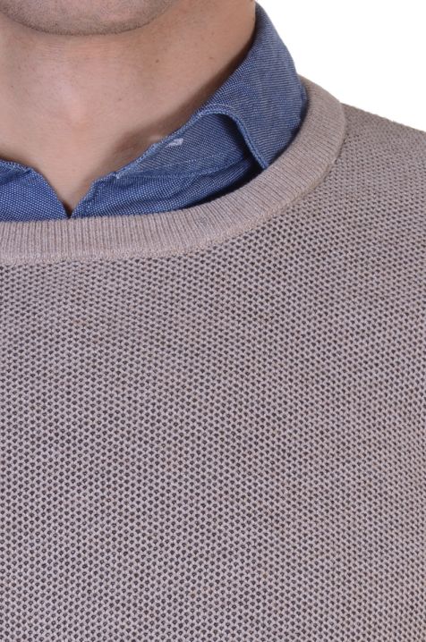 Strickwaren Herren Casamoda Rundhalsausschnitt Classic Einfarbig 100 % Winterbaumwolle