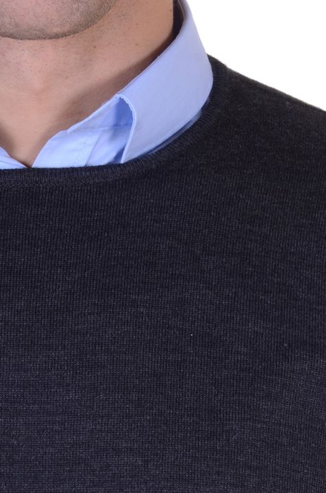 Jerseys Hombre Ragman cuello redondo Classic Lisa 100% extra fina lana merino