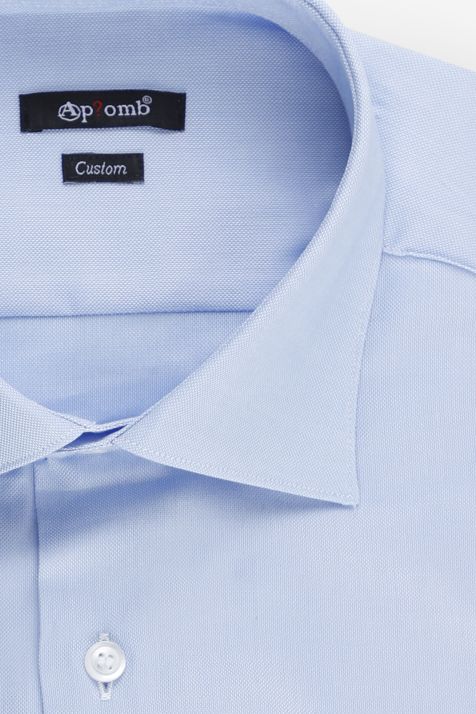 Men's Shirt Aplomb Regular Plain 100% cotton collar French Long sleeve