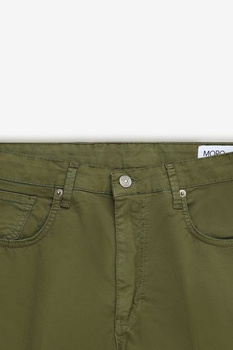 Men's Trouser Moro Chino Slim Plain 98% cotton 2% ea