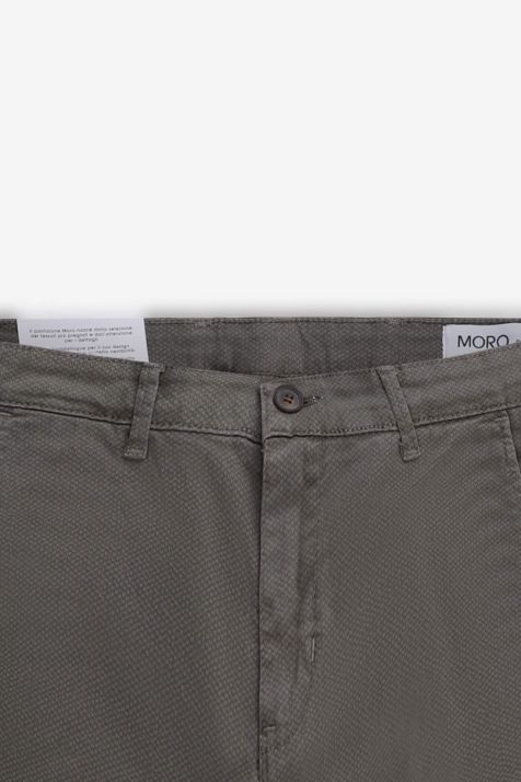 Men's Trouser Moro Chino Slim Plain 98% cotton 2% ea