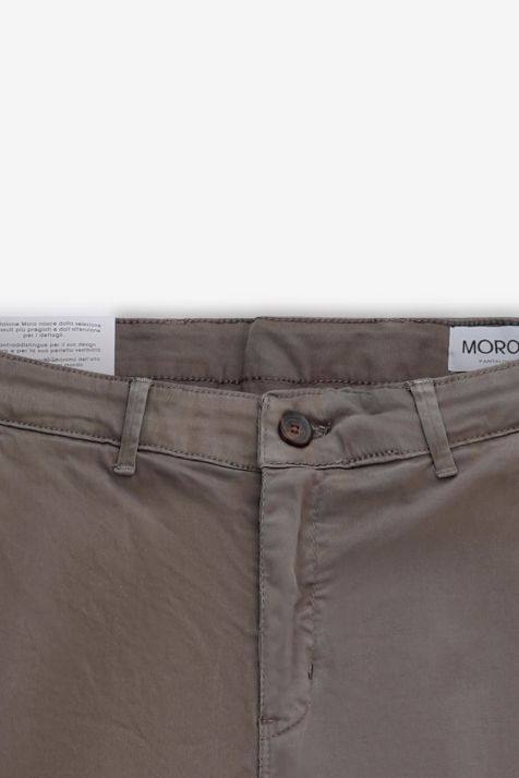 Men's Trouser Moro Chino Slim Plain 98% cotton 2% ea