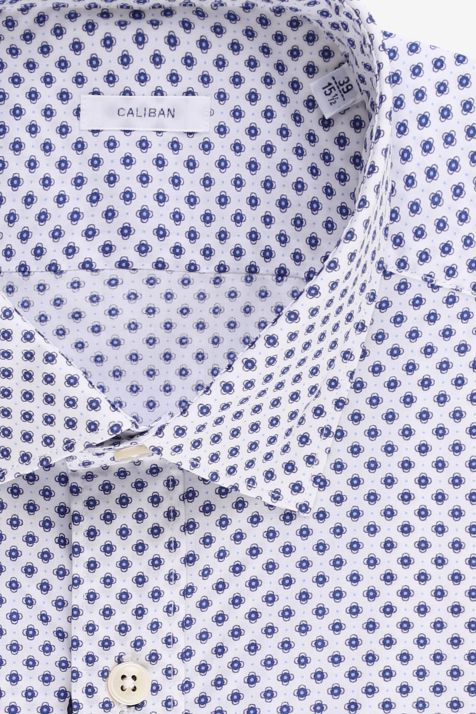 Chemise Homme Caliban Regular Partiellement  100% coton col Classique Manche longue