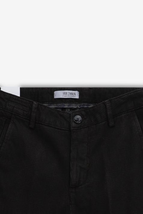 Pantalon Hombre Yan Simmon Chino Slim Cuadros 98% algodón 2% cada uno