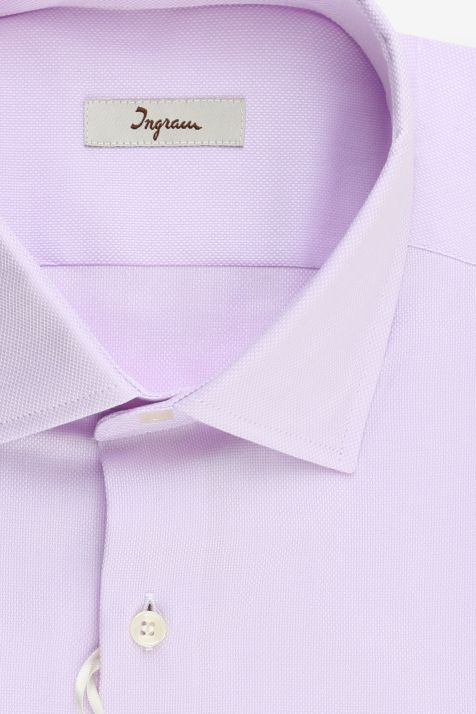 Men's Shirt Ingram Regular Plain 100% cotton collar French Long sleeve
