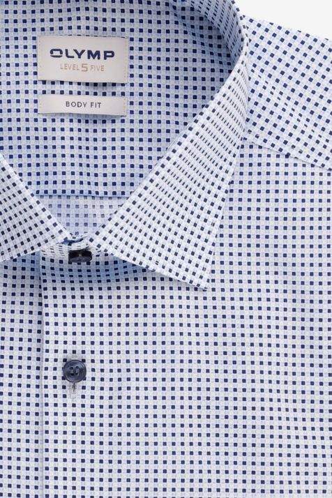 Men's Shirt Olymp Regular Semi-plain 97% cotton 3% elastan collar French Long sleeve