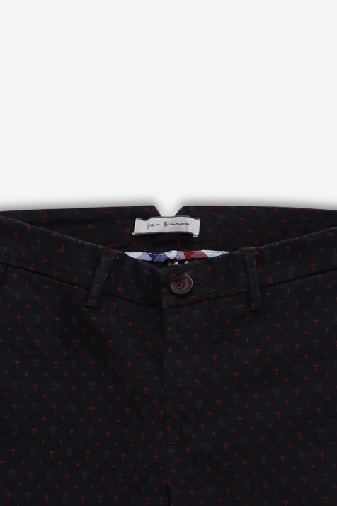 Men's Trouser Yan Simmon Classic Slim Patterned 76% co 13% po 9% vi 2% ea
