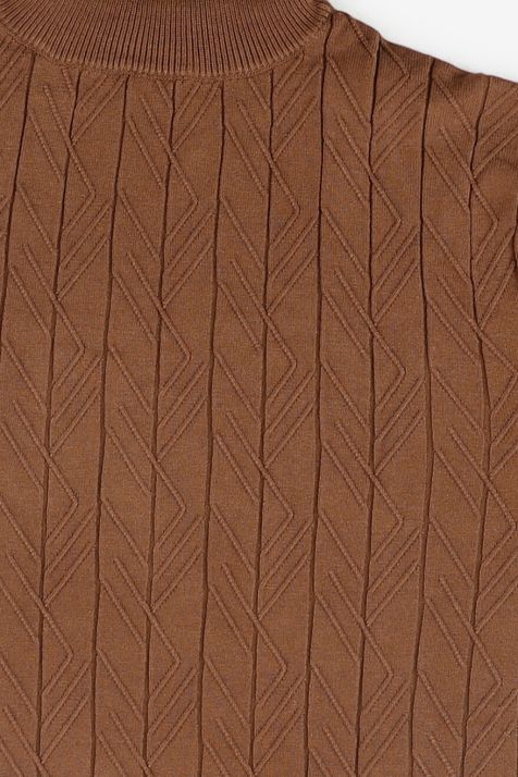 Pulls Homme Primo Emporio col roulé Slim Motifs 70 % viscose, 30 % nylon