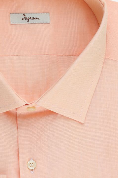 Men's Shirt Ingram Regular Plain 100% cotton collar French Long sleeve