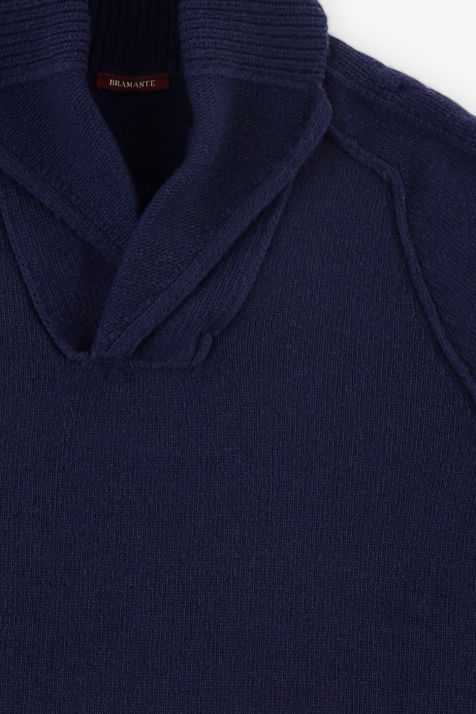 Men's Knitwear Bramante high neck Slim Plain 100% merinos wool Extra Fine