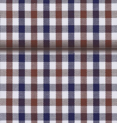 Camicia Su Misura Xacus cuadros color  100% algodón royal oxford single