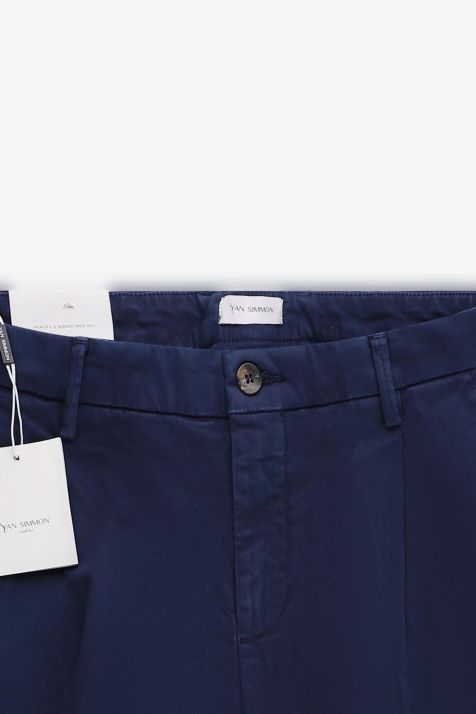 Hose Herren Yan Simmon Cargo Slim Einfarbig 98 % Baumwolle, 2 % Elastan