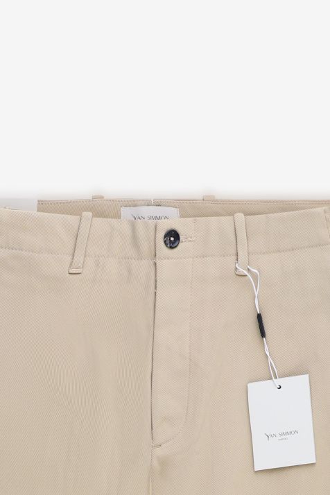 Hose Herren Yan Simmon Chinos Slim Einfarbig 57% cotton 40%nylon 3% ea