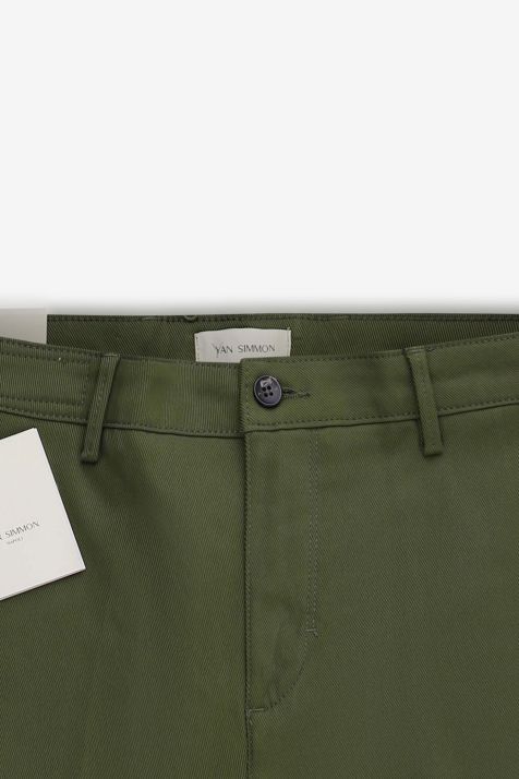 Pantalon Hombre Yan Simmon Chino Slim Lisa  57% Algodón, 40% Nylon (o Poliamida), 3% Elastano