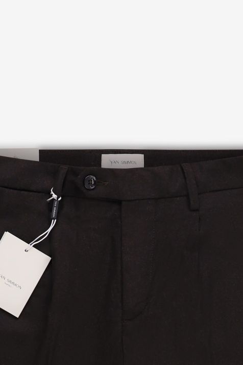 Men's Trouser Yan Simmon Chino Slim Plain 65% wool 29% polyamide 5% silk 1% ea