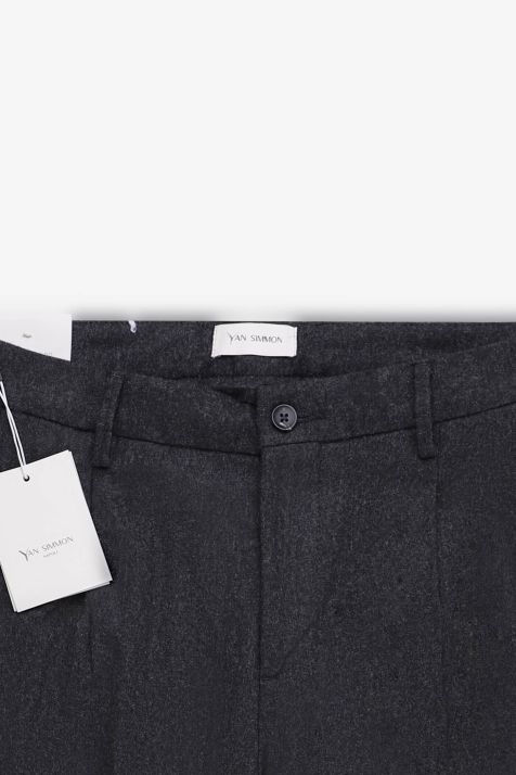 Hose Herren Yan Simmon Cargo Regular Einfarbig 65% Wolle, 29% Polyamid, 5% Seide, 1% Elasthan