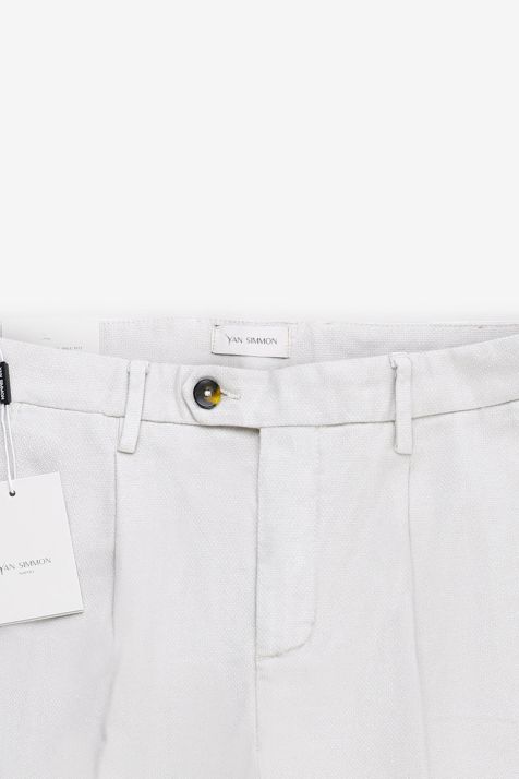 Men's Trouser Yan Simmon Chino Slim Semi-plain 67% cotton 32% polyamide 1% ea