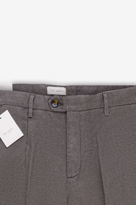 Hose Herren Yan Simmon Chinos Slim Halb Unifarben 67% Baumwolle, 32% Polyamid, 1% Elasthan