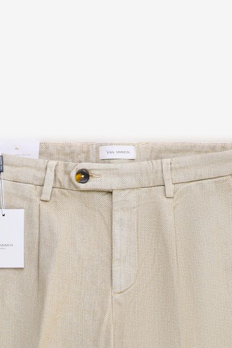 Men's Trouser Yan Simmon Chino Slim Semi-plain 99% cotton 1% elastan