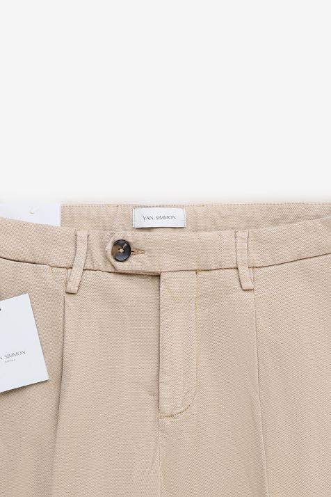 Men's Trouser Yan Simmon Chino Slim Plain 40% cotton 57% pa 3% ea